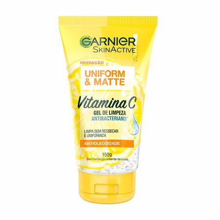 Gel-de-Limpeza-Facial-Antibacteriano-Garnier-Uniform-&-Matte-Vitamina-C-150g--1